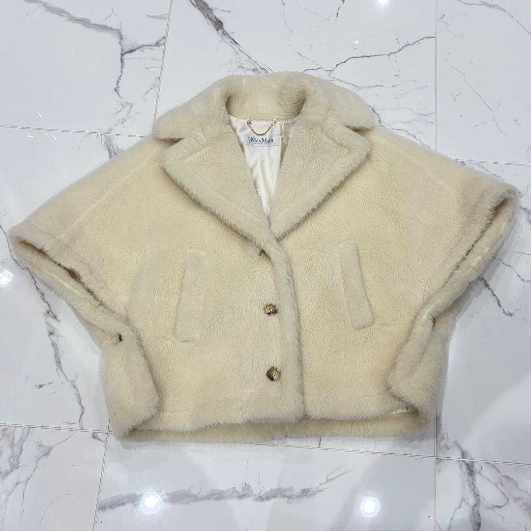 最終値下げ　マックスマーラ　ケープコート