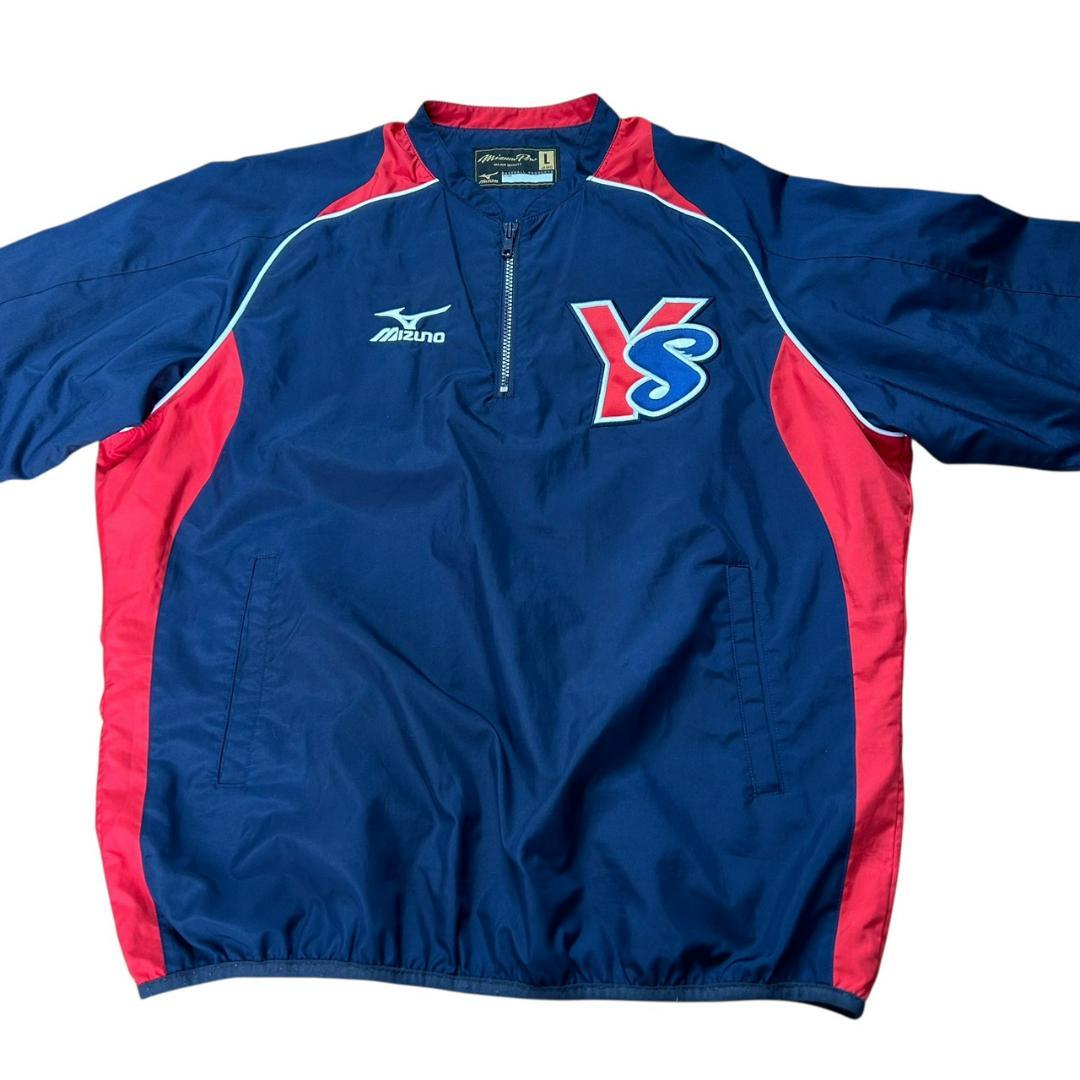 MIZUNO ミズノプロ 野球 ヤクルトスワローズ ウィンドブレーカー L
