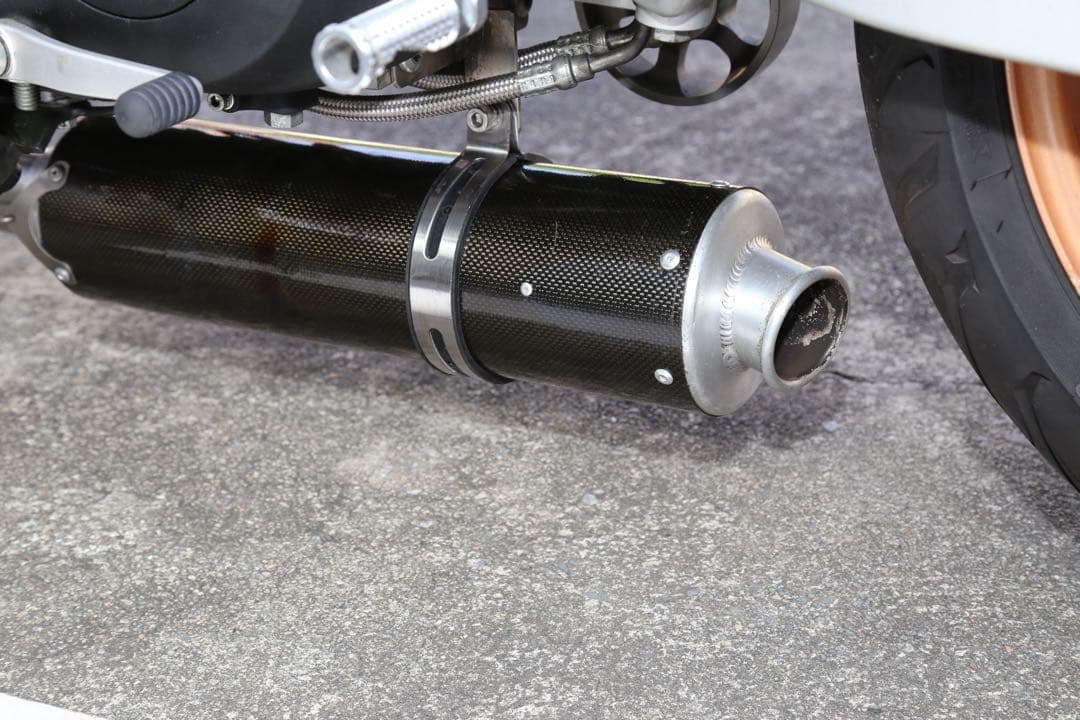 Buell XB12 9マフラーエキパイ約60パイ適合Baby Face中古