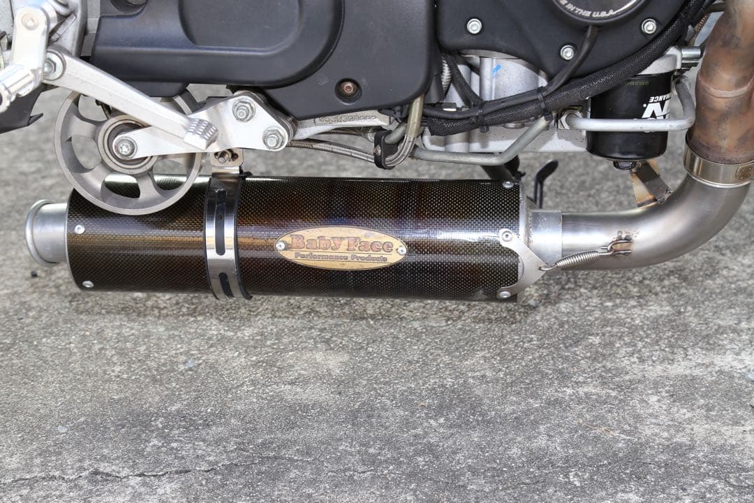 Buell XB12 9マフラーエキパイ約60パイ適合Baby Face中古