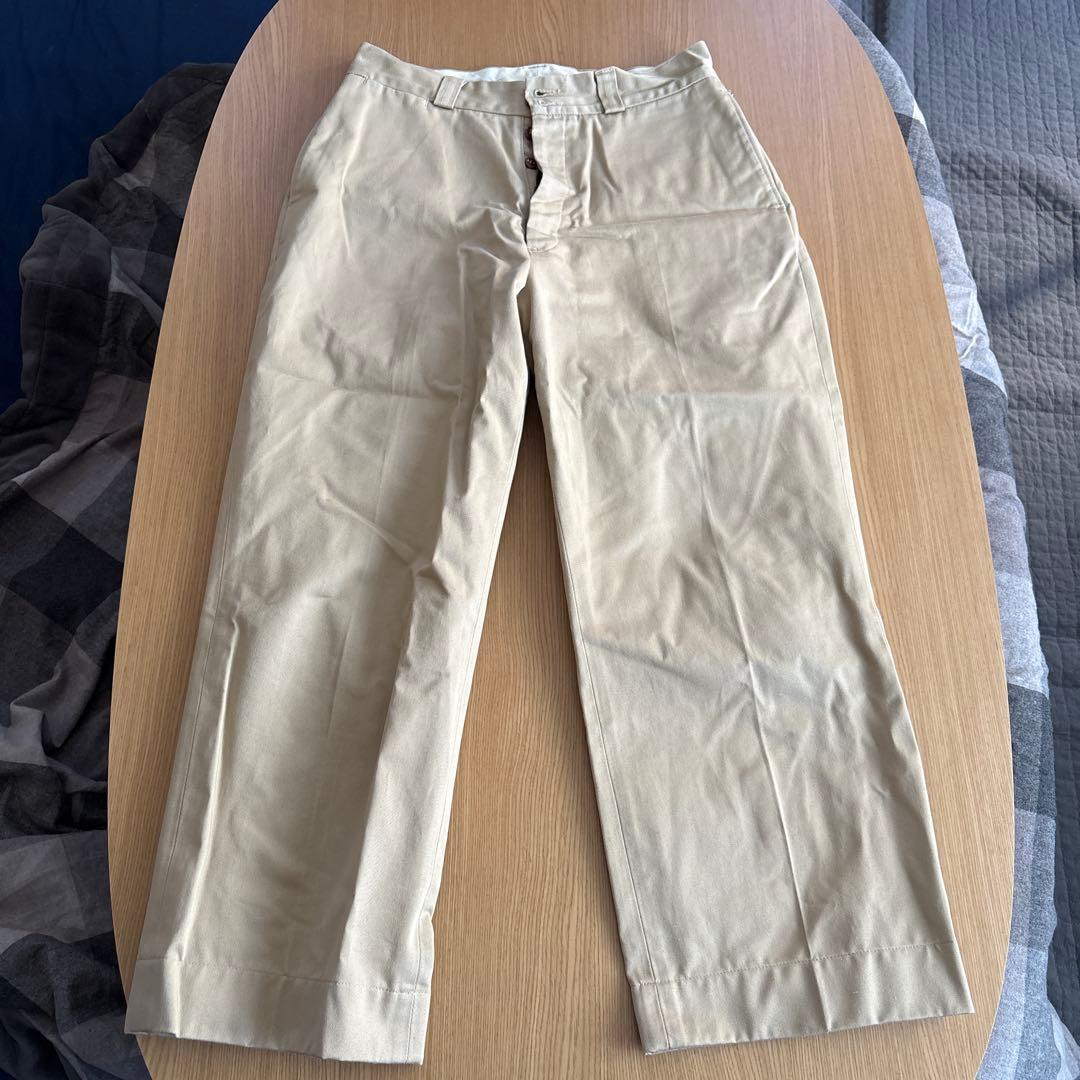 アットラスト　ベージュ チノパン　W32