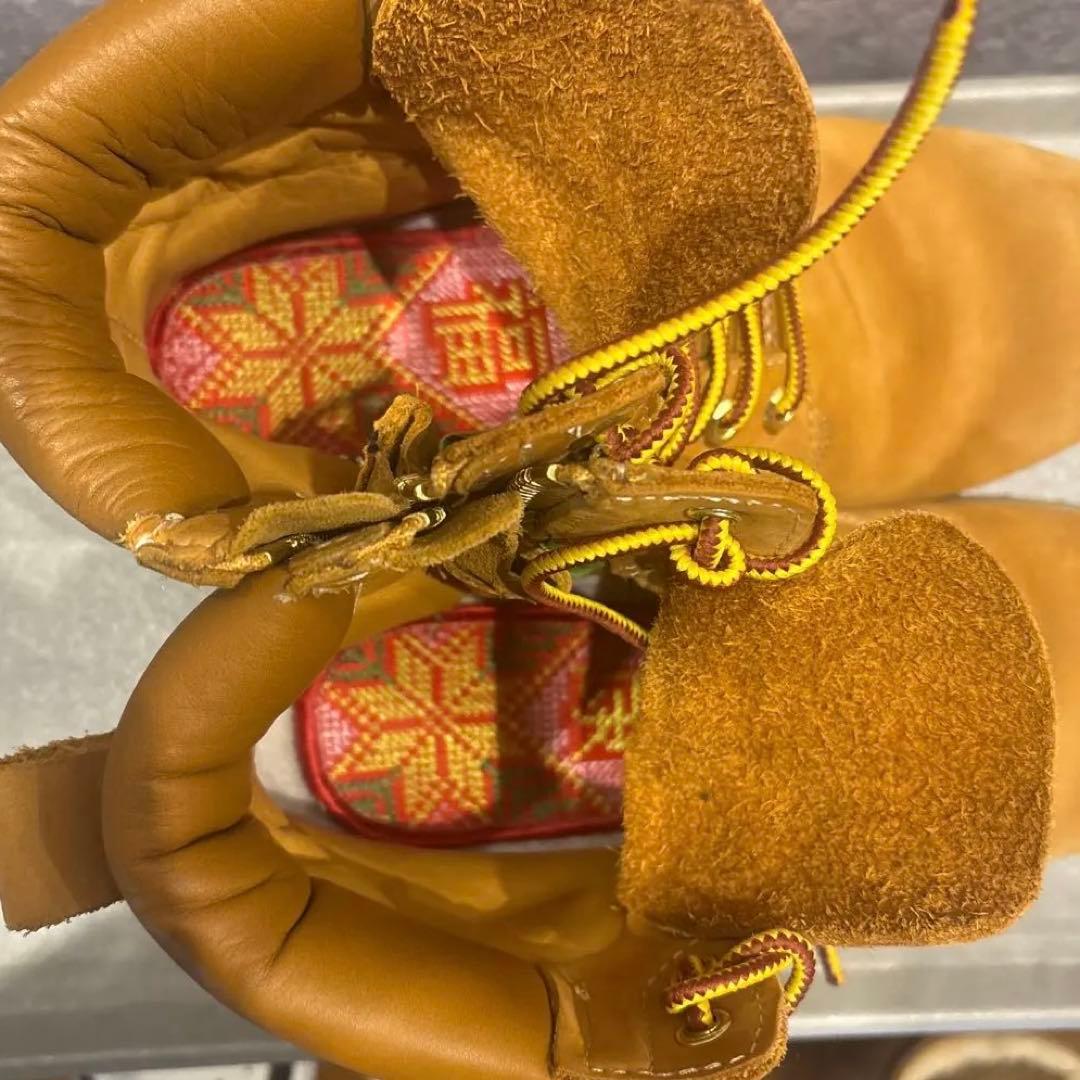 ティンバーランド　STÜSSYコラボ 8.5インチ