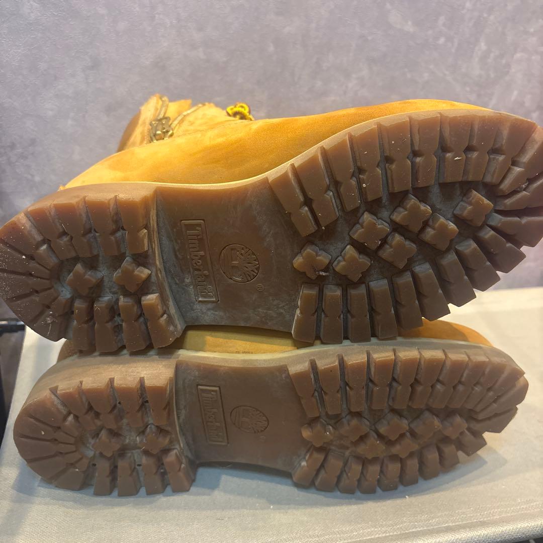 ティンバーランド　STÜSSYコラボ 8.5インチ