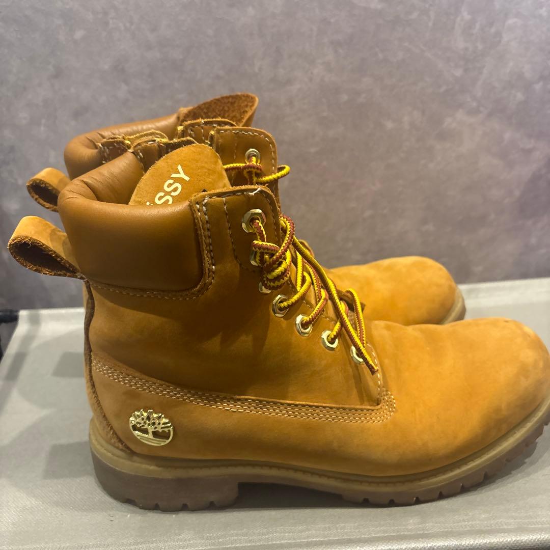 ティンバーランド　STÜSSYコラボ 8.5インチ