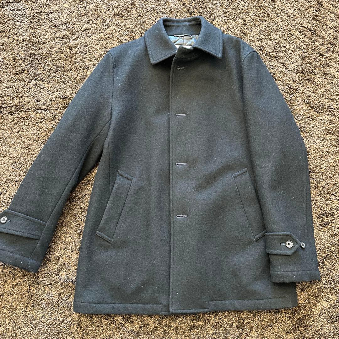 MACKINTOSH PHILOSOPHY 濃紺ウールコート サイズ42