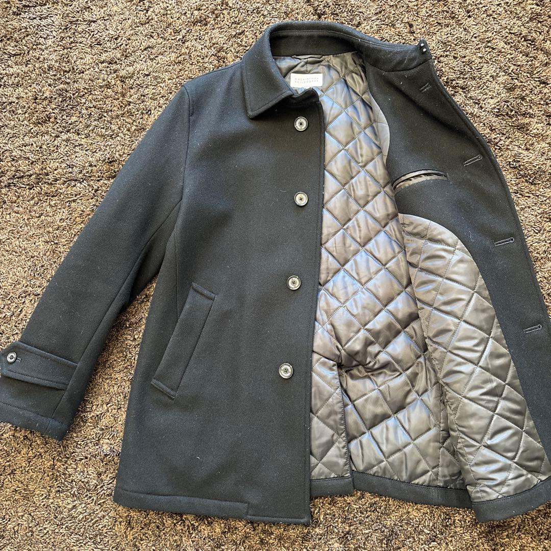 MACKINTOSH PHILOSOPHY 濃紺ウールコート サイズ42