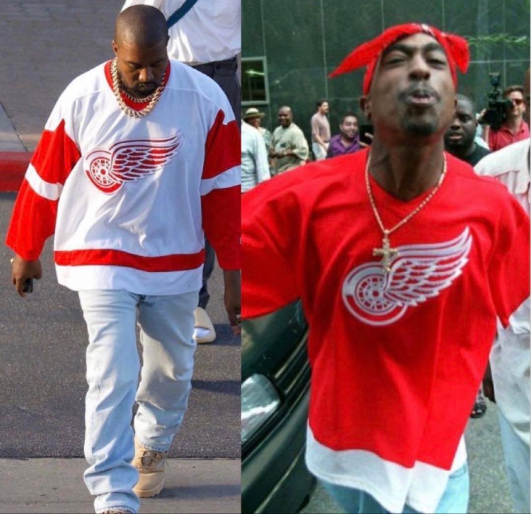 カニエ着用　detroit red wings シャナハン　ユニフォームレプリカ