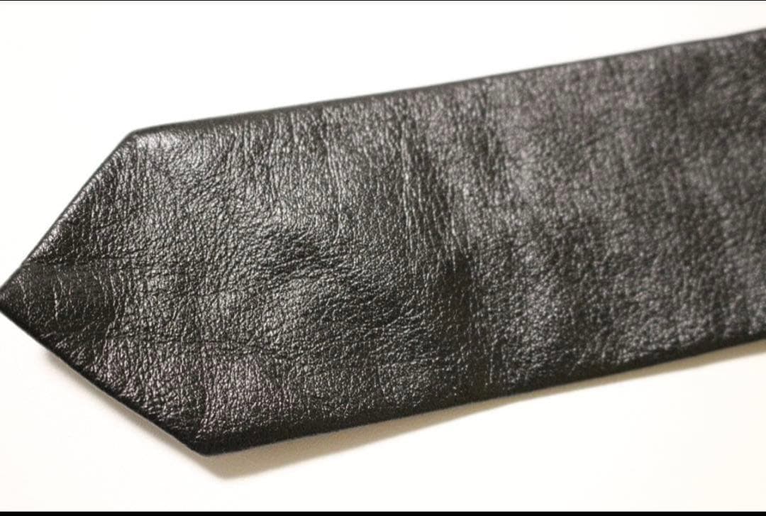 【未使用新品】wjk レザーネクタイ(定価1.5万円)