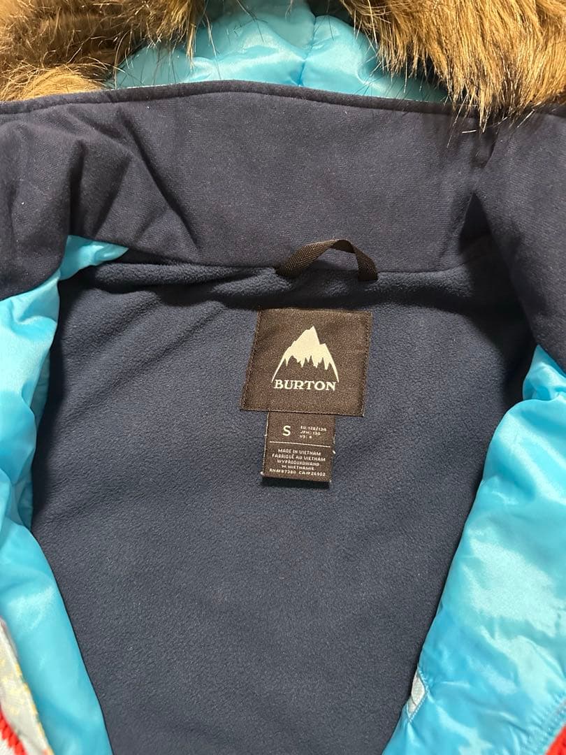BURTON キッズスノーボードウェアSサイズ