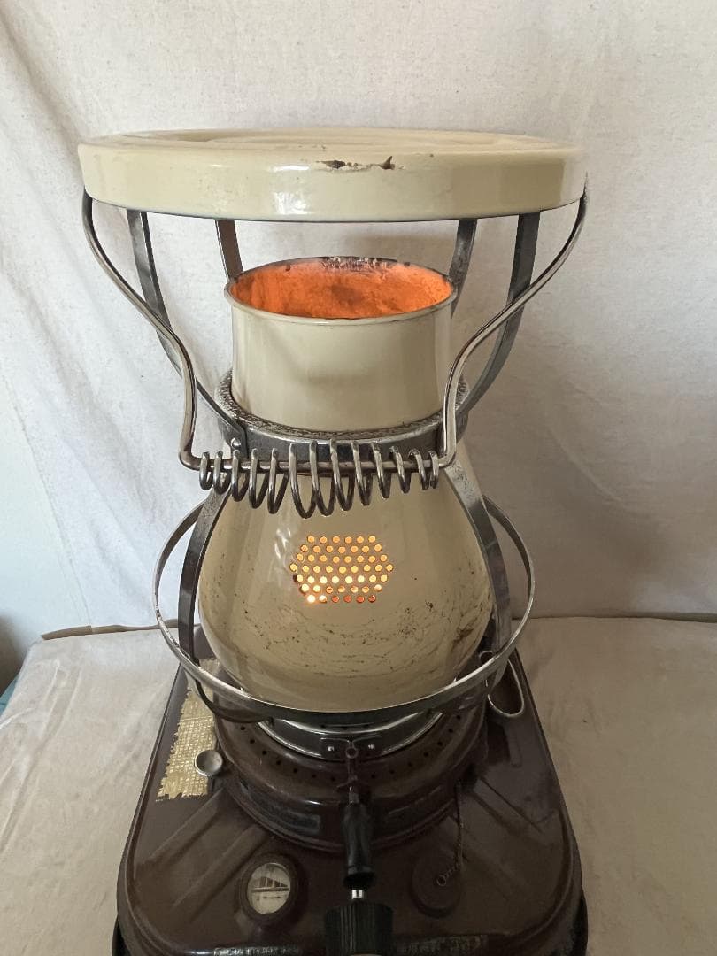 【ニッセン】 OEM東芝のストーブ KAW-50HS ダークブラウン 動作確認済