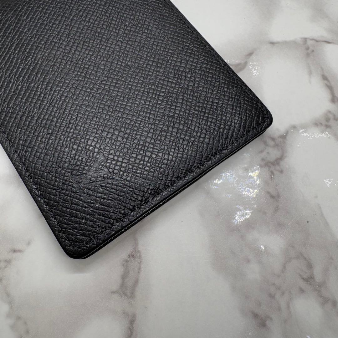 【極美品 近年モデル】ルイヴィトン マネークリップ タイガ M62978 黒