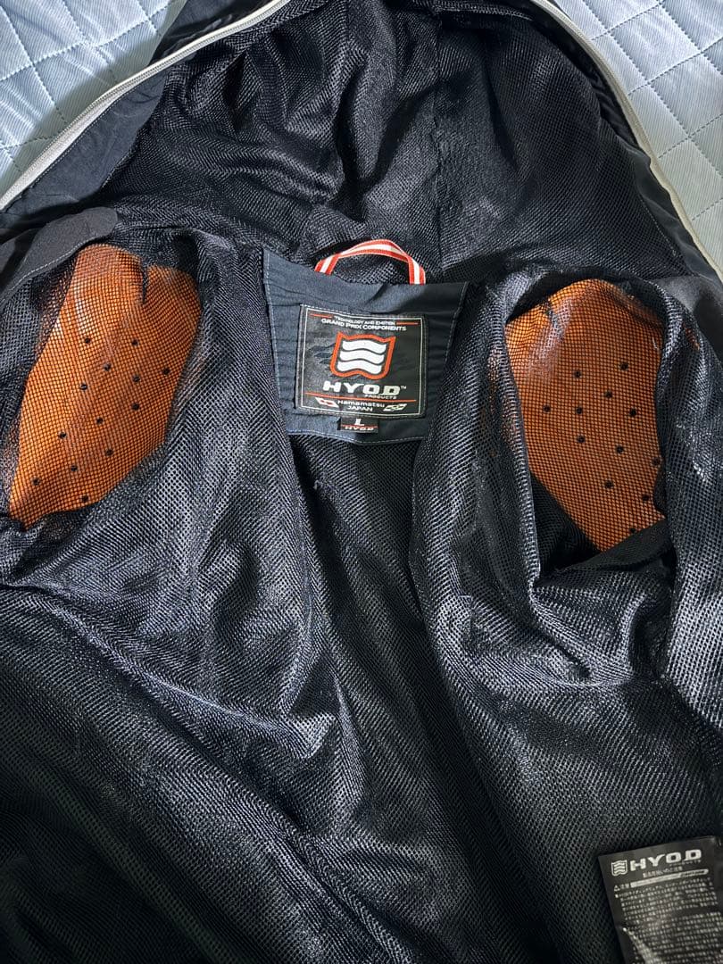hyod ヒョウドウ 春夏用バイクジャケット Lサイズ プロテクター付き