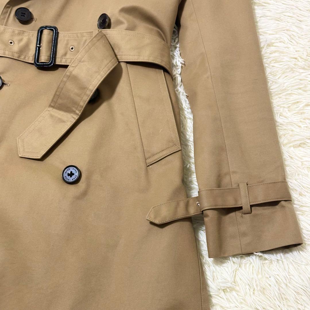 【最終価格】HYKE トレンチコートレギュラーライナー ベルト付き S ベージュ