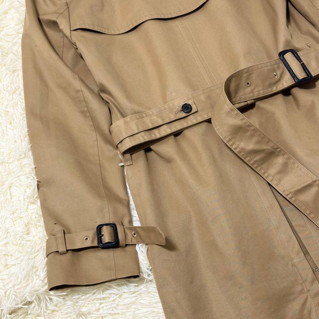 【最終価格】HYKE トレンチコートレギュラーライナー ベルト付き S ベージュ