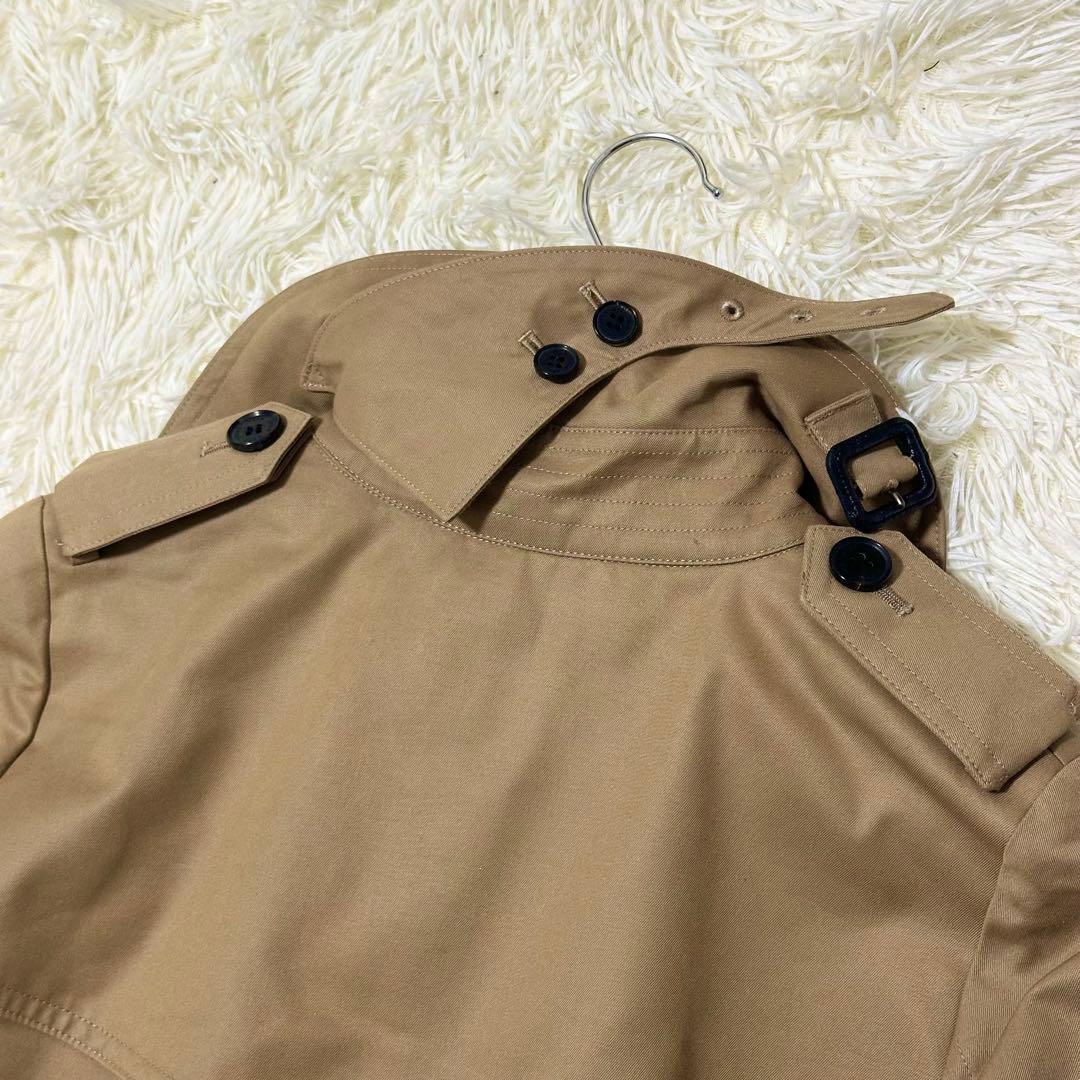 【最終価格】HYKE トレンチコートレギュラーライナー ベルト付き S ベージュ