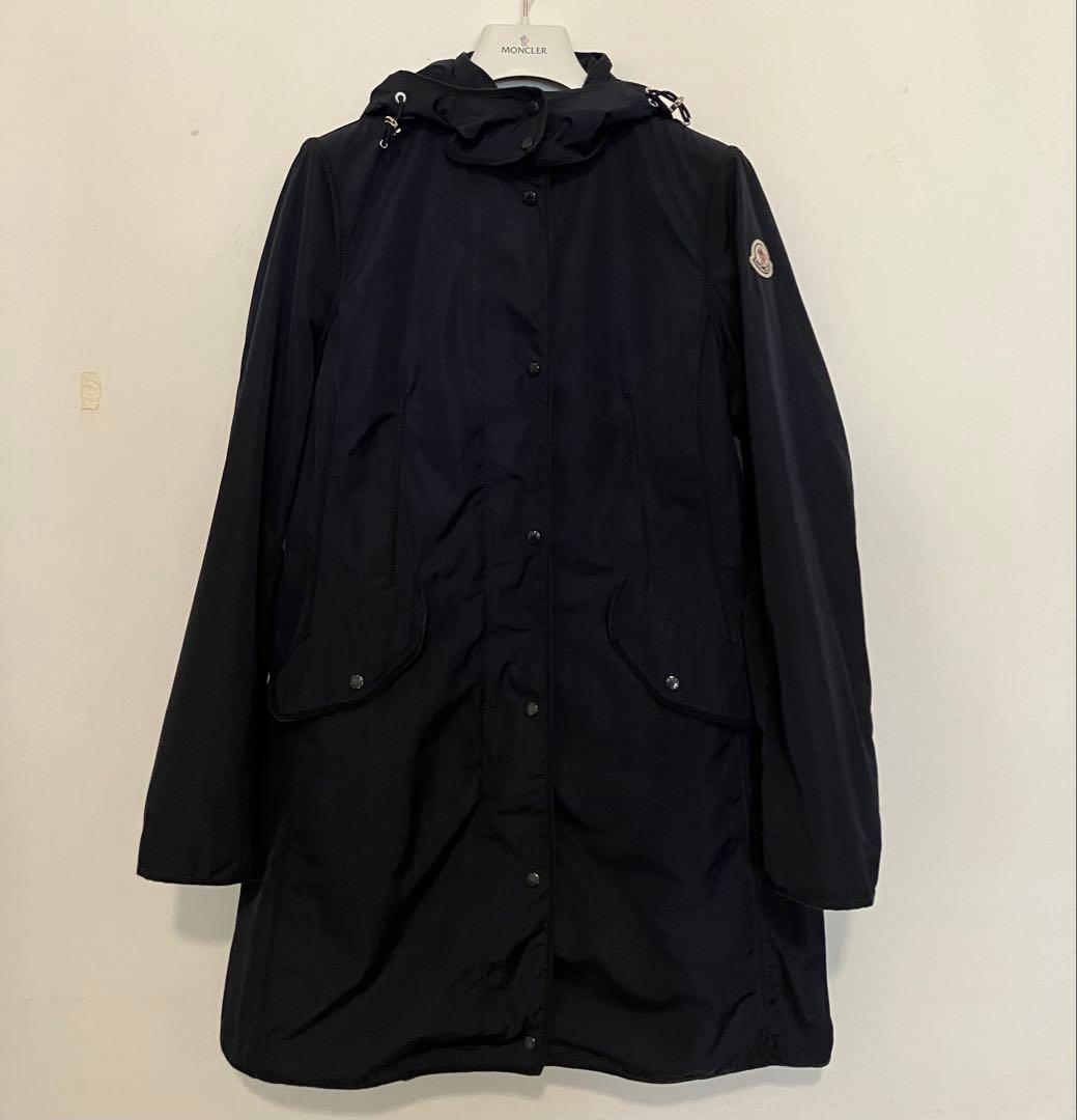Moncler モンクレール 人気ナイロンコートArgelia 紺　サイズ2