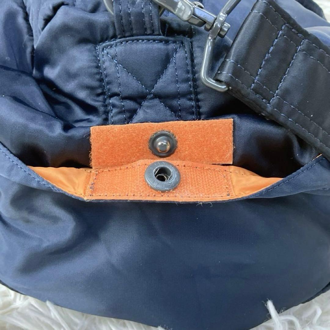 怜美 佐野  ポーター ボストンバッグ ドラム 2way ネイビー大きい