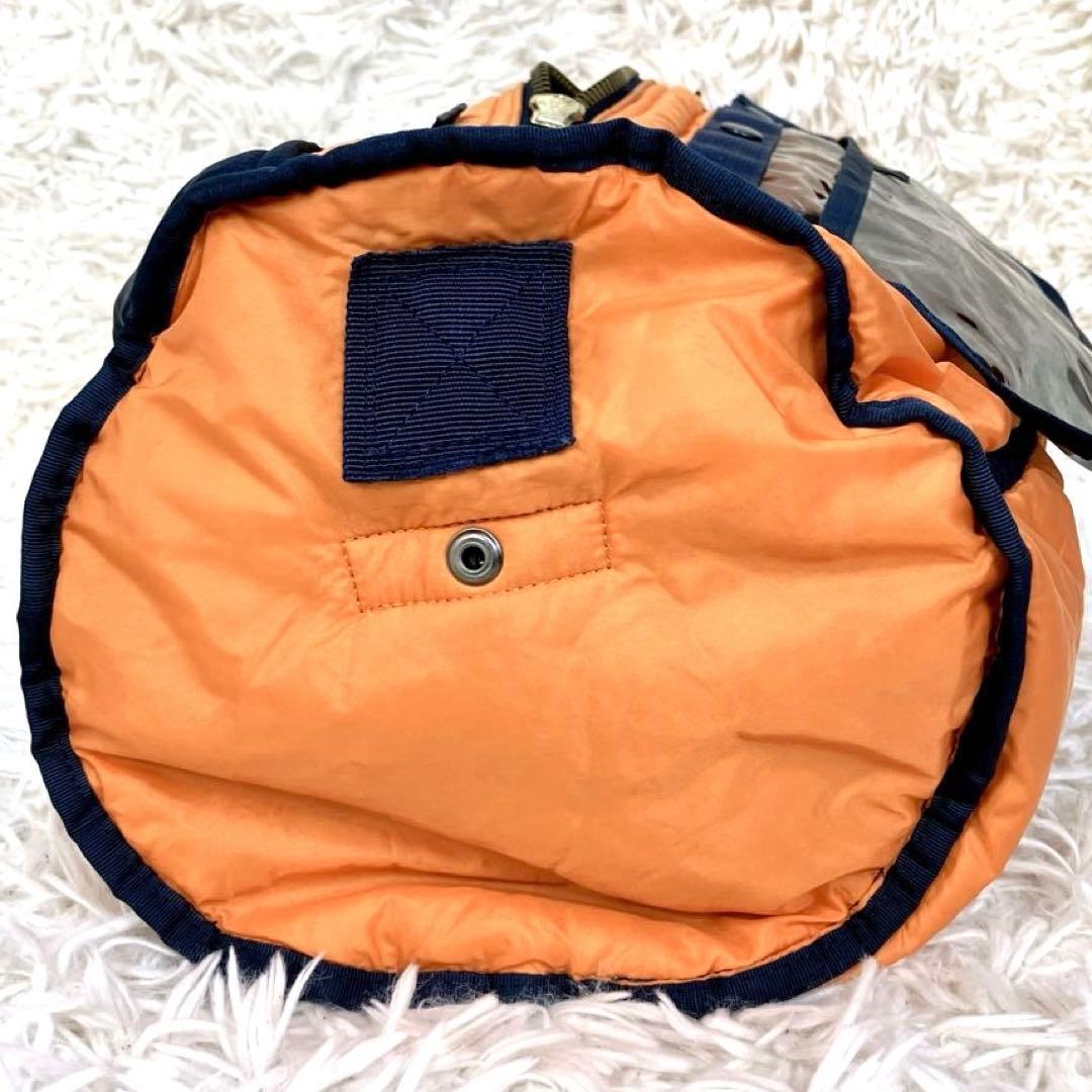 怜美 佐野  ポーター ボストンバッグ ドラム 2way ネイビー大きい