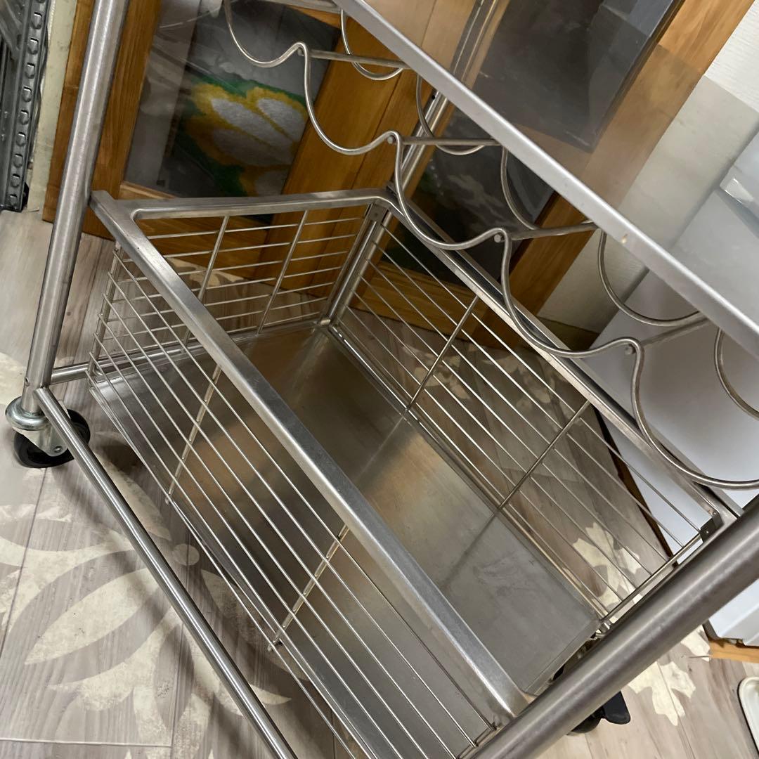 IKEA イケア GRUNDTAL グルンダール ステンレスワゴン