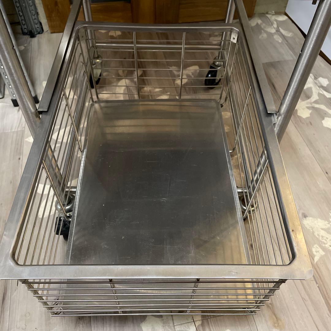 IKEA イケア GRUNDTAL グルンダール ステンレスワゴン