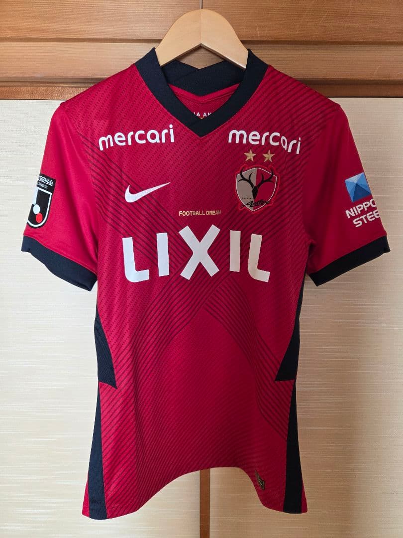 鹿島アントラーズ ユニフォーム ＃13 荒木遼太郎 オーセンティック Mサイズ！