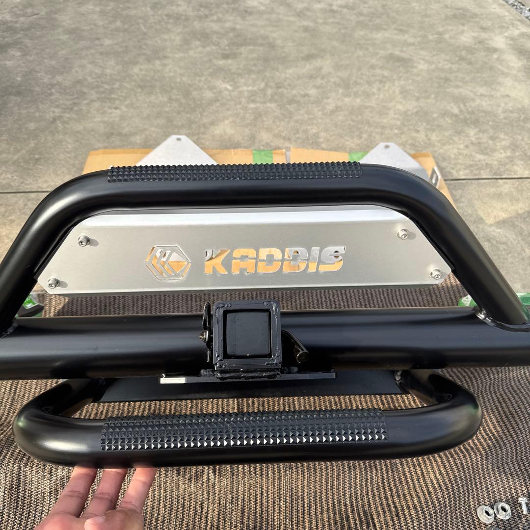 デリカD5現行KADDIS トレイルヒッチpremium ヒッチステップ付き