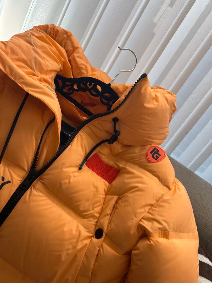 PEARLY GATES オレンジ系ダウンジャケット