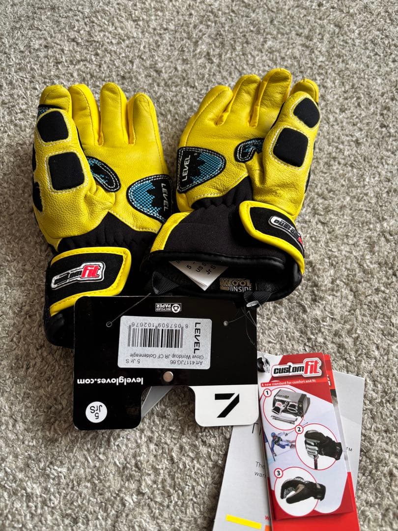 LEVEL スキーアルペングローブ Jr S