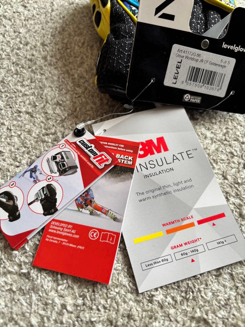 LEVEL スキーアルペングローブ Jr S