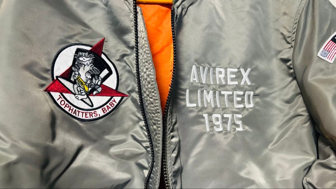 AVIREX アヴィレックス MA-1 フライトジャケット 2XL