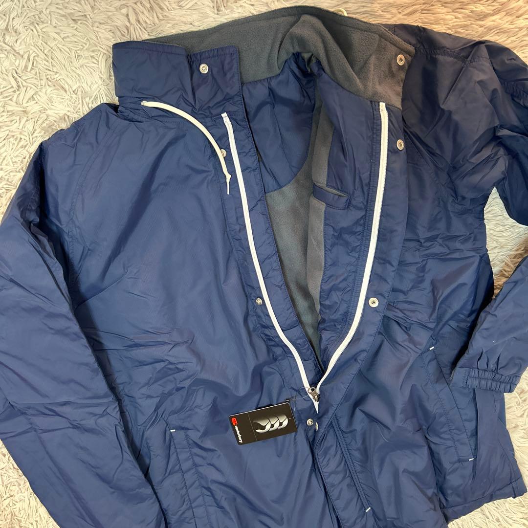 新品。canterburyカンタベリー 　中綿キルティング 　 紺　3L