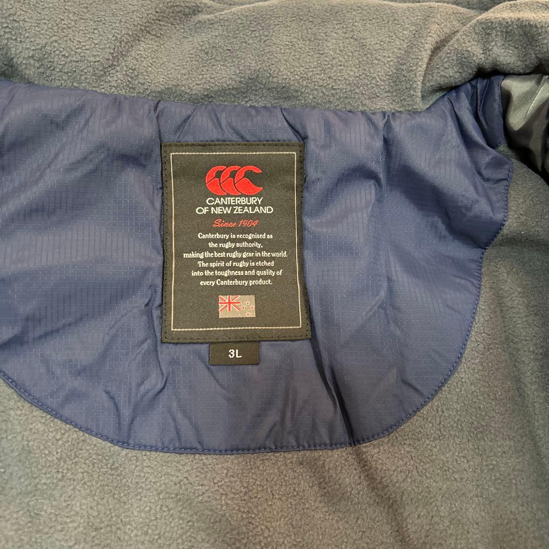 新品。canterburyカンタベリー 　中綿キルティング 　 紺　3L