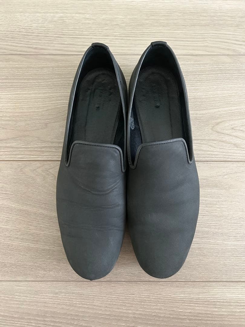 evam eva レザースリッポンシューズ 38 スミ