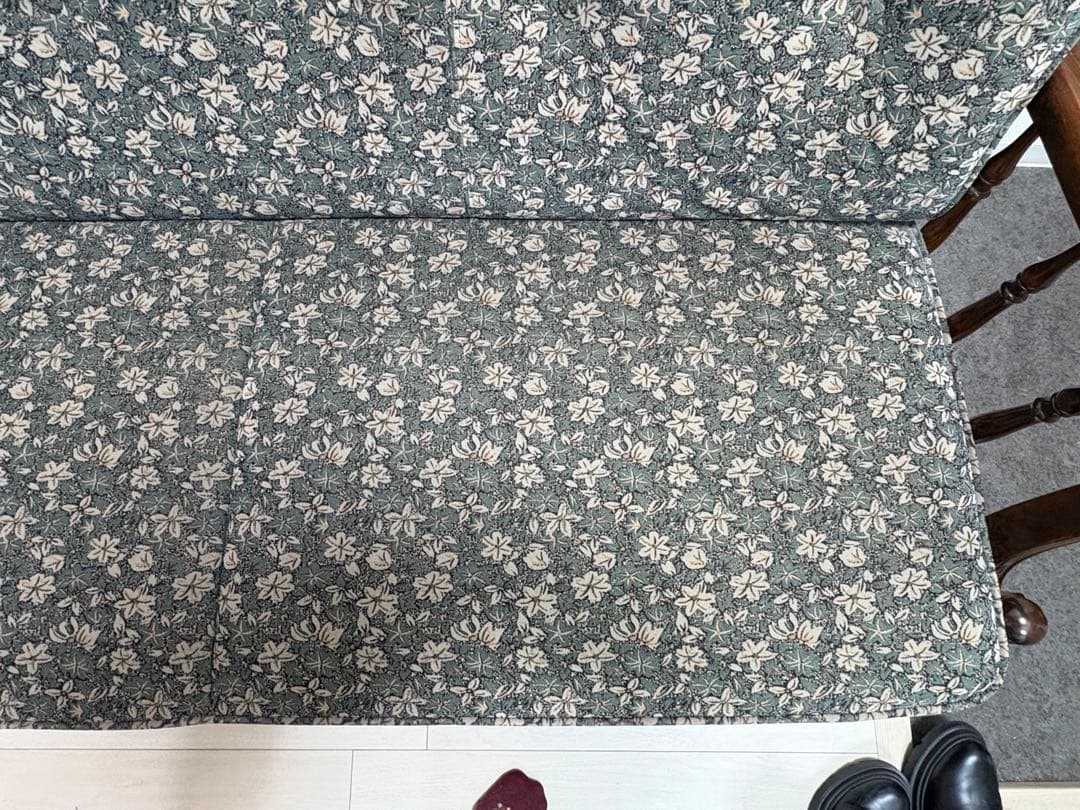 【美品】karimoku 2人掛けソファ 花柄 カリモク コロニアル