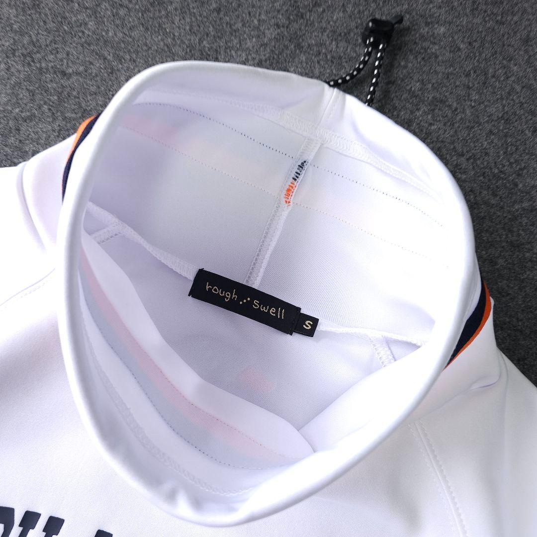 人気完売品 2025年 ラフアンドスウェル トリカラーオフタートル トレーナー白