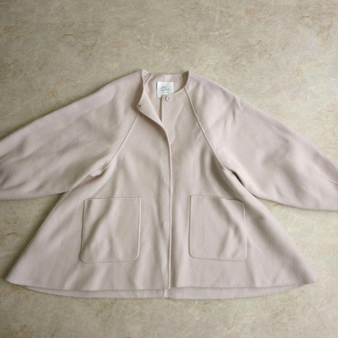 チョコ様　ラブティックボンボン　ライトラグランフレアコート　ピンク　Aライン