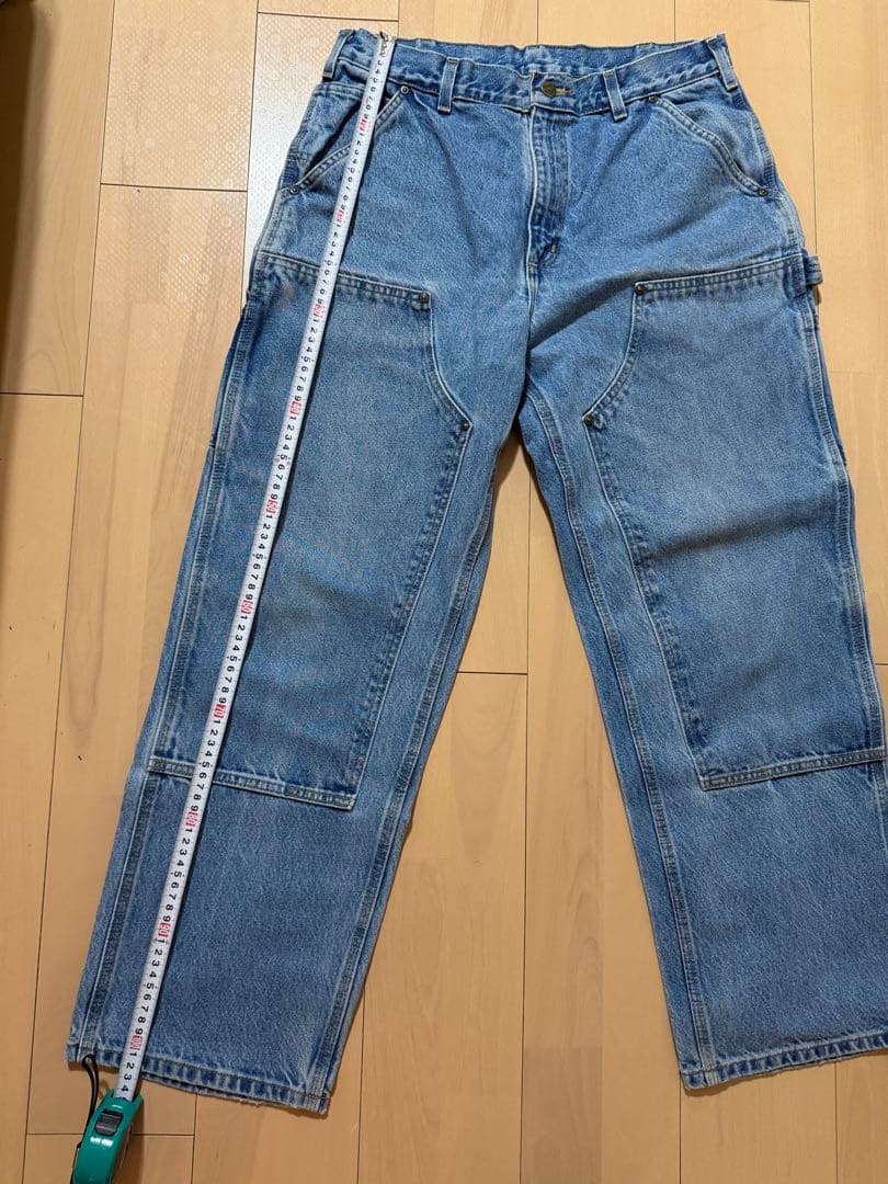 断*K様 Carhartt カーハート ダブルニーデニム メキシコ製 W34 L