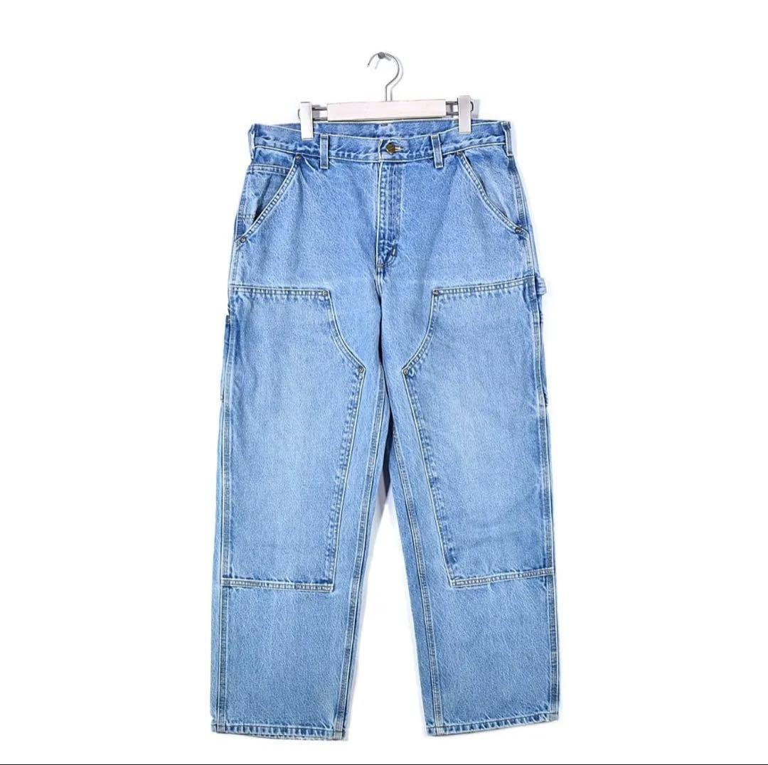 断*K様 Carhartt カーハート ダブルニーデニム メキシコ製 W34 L