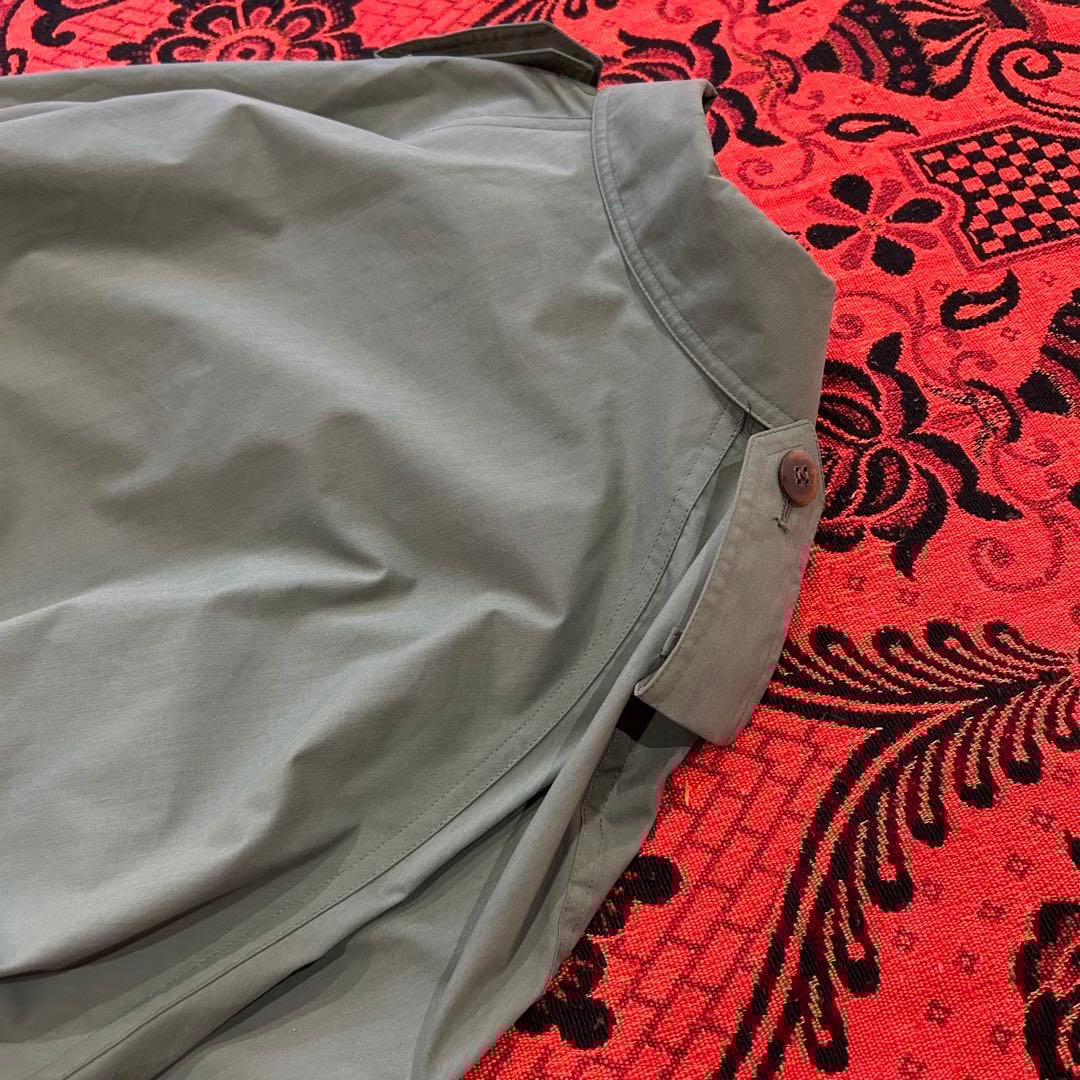 AQUASCUTUM トレンチコート ロング丈 カーキ イングランド製 英国製