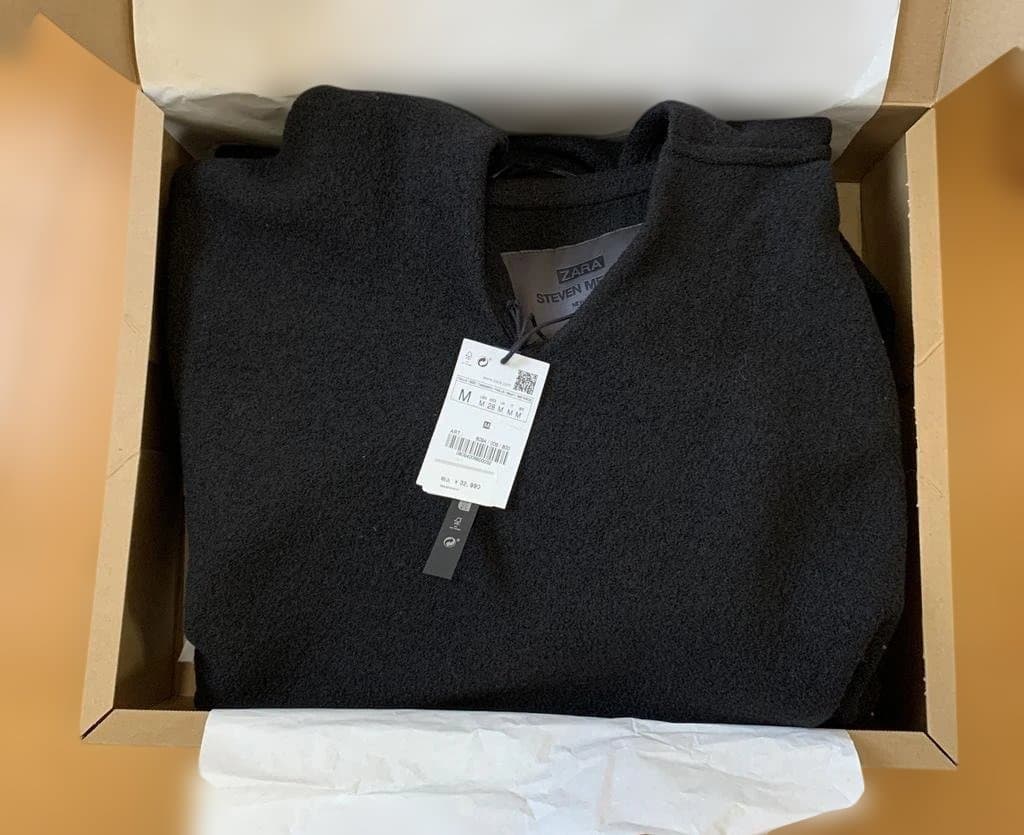 ウールポンチョ STEVEN MEISEL ZARA