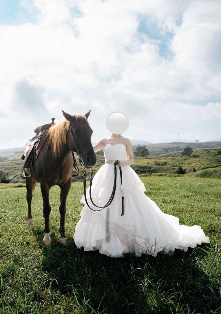 ウエディングドレス　クリーニング済　7号〜11号 Ａライン