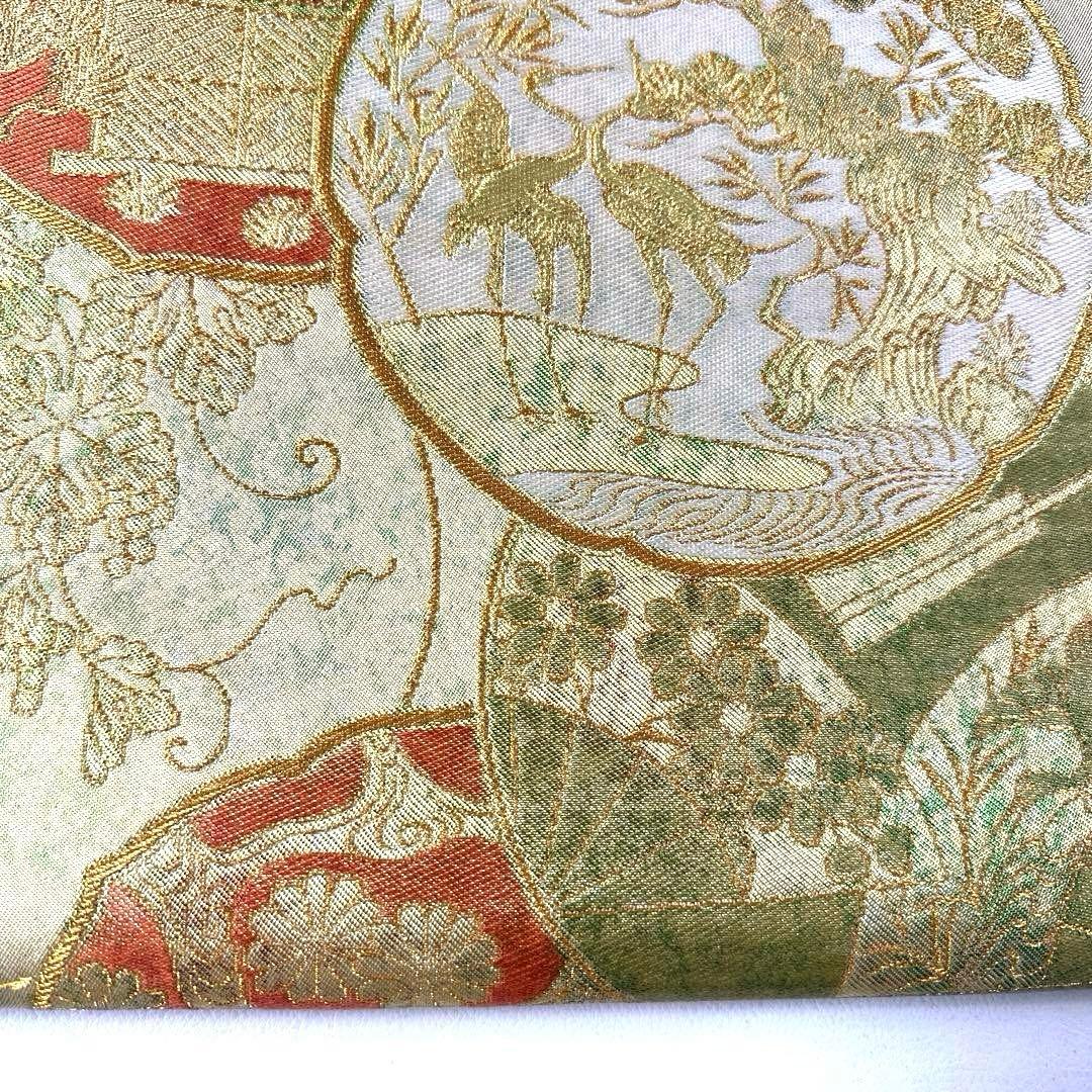 専用帯6218 ●銀座きしや扱い 川島織物謹製 高級 正絹 六通 袋帯