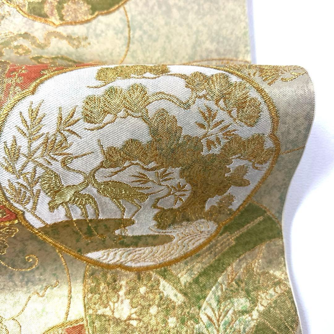 専用帯6218 ●銀座きしや扱い 川島織物謹製 高級 正絹 六通 袋帯