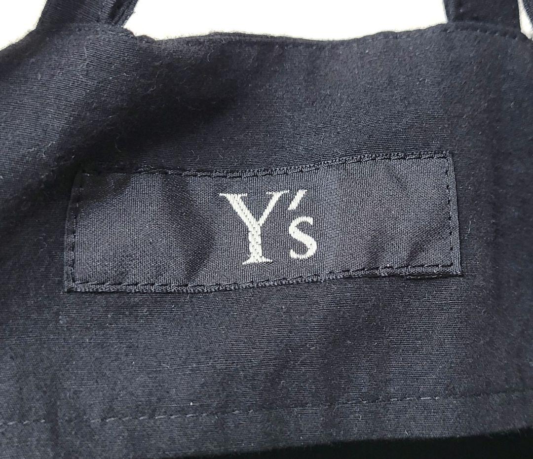 【美品】Y's ワイズ パッチ刺繍 ワンピース ドレス 麻