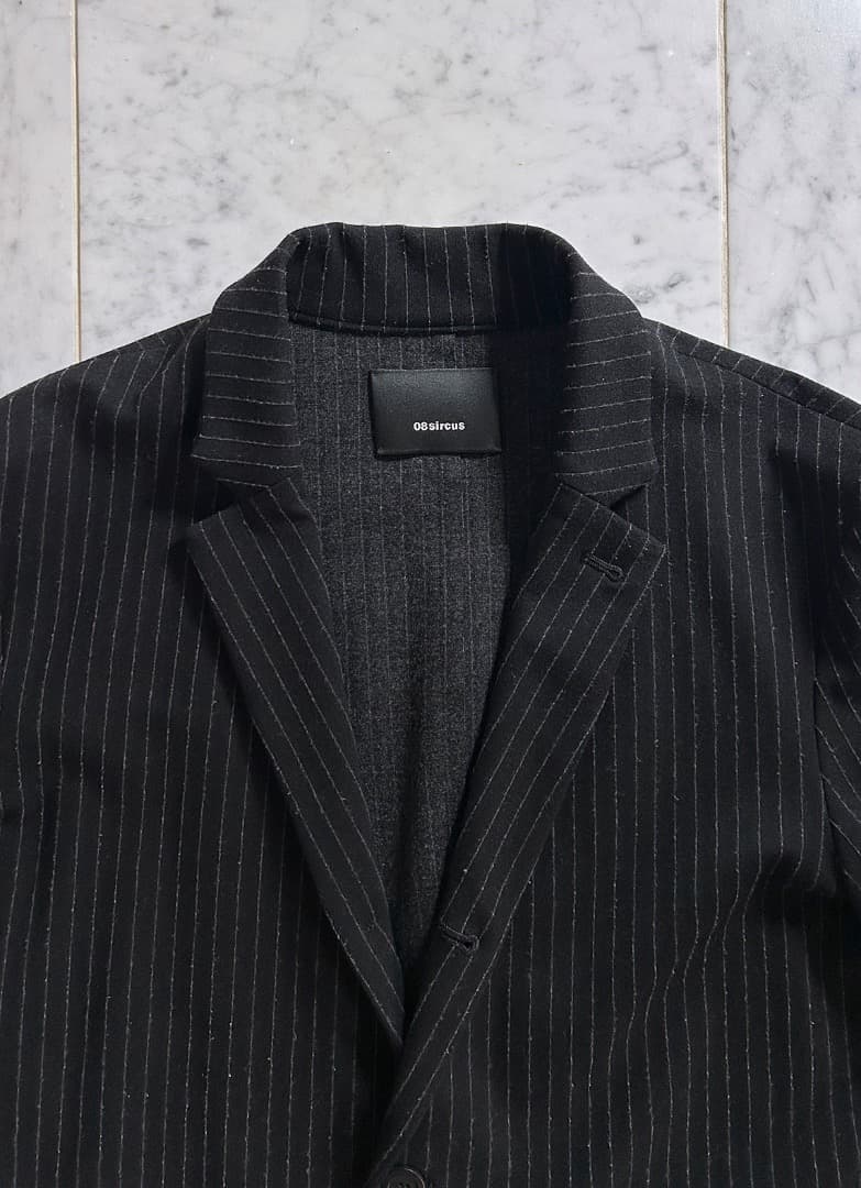 08サーカス テクニカルジャージーストライプ セットアップ