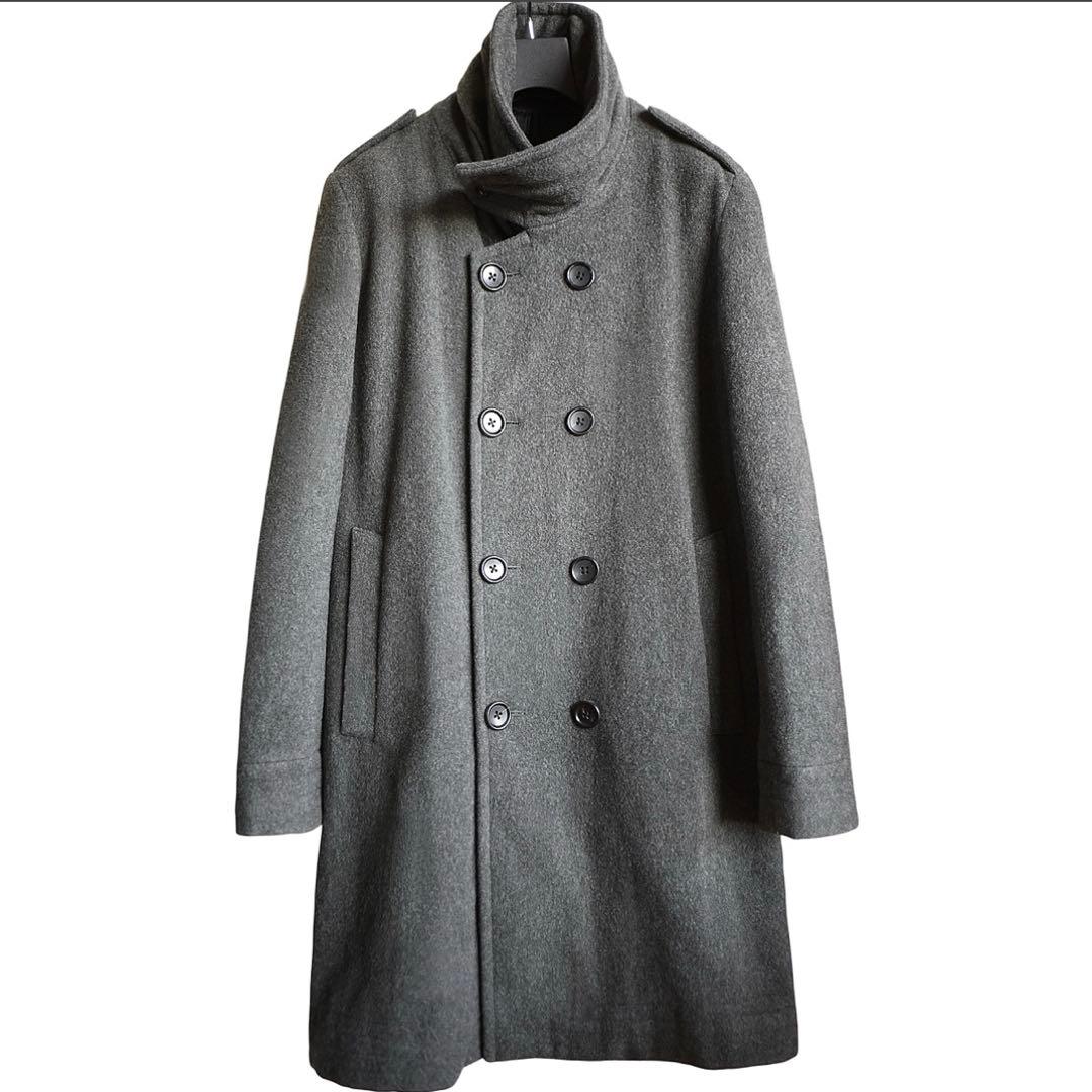 N.HOOLYWOOD ウールメルトンダブルブレステッドコート