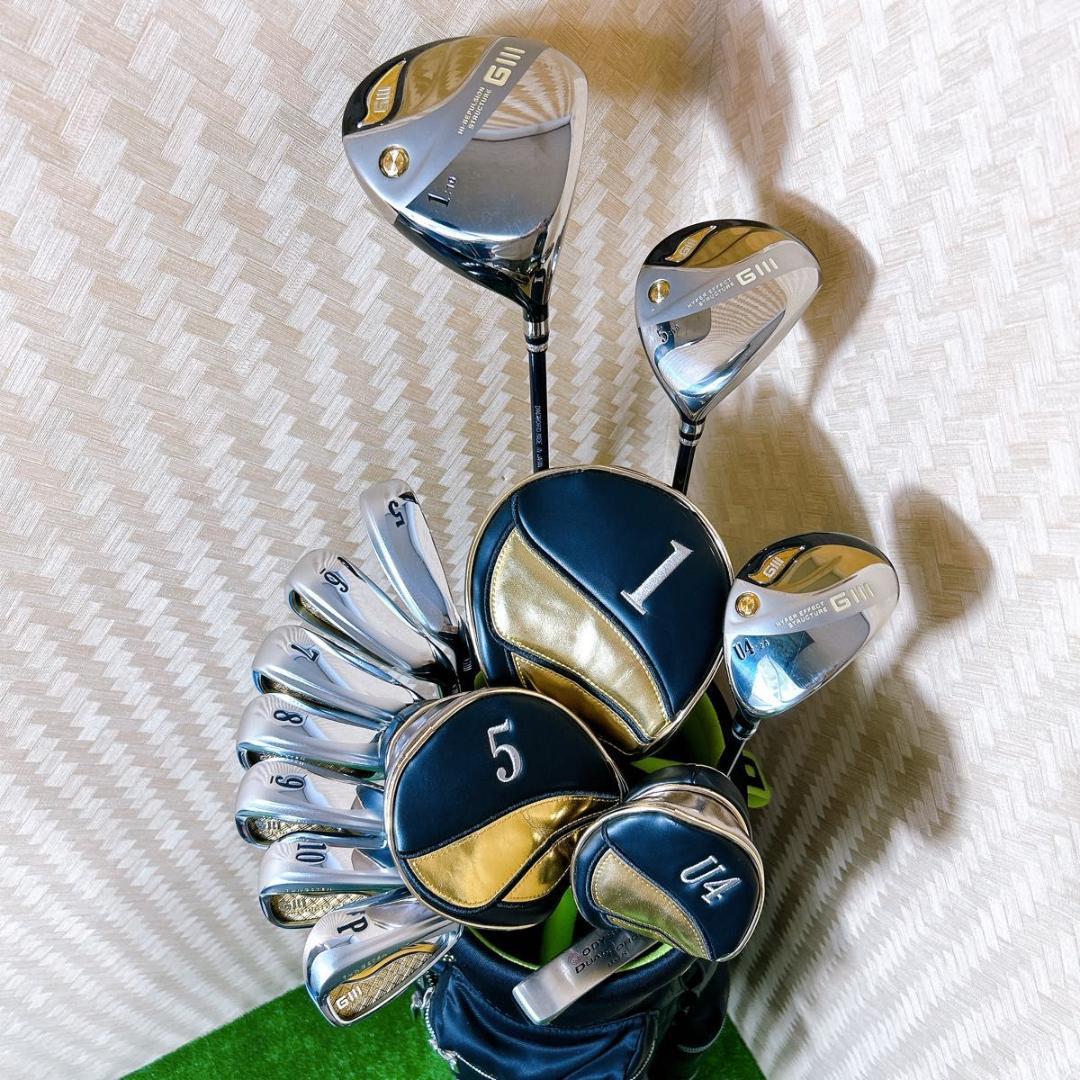 最高級 グローブライド GIII メンズ　ゴルフ 11本　セット SR