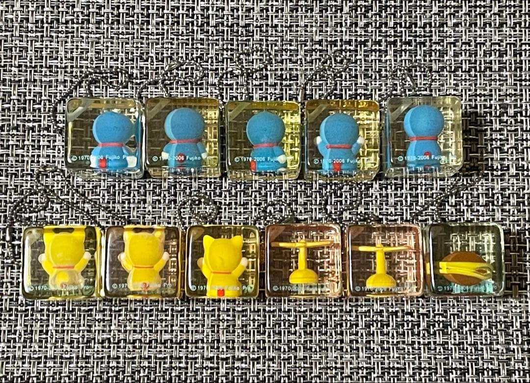 ドラえもん キーホルダー セット 2006年 フィギュア キューブ