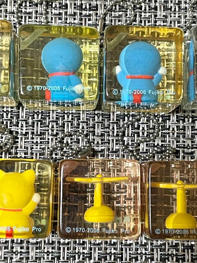 ドラえもん キーホルダー セット 2006年 フィギュア キューブ