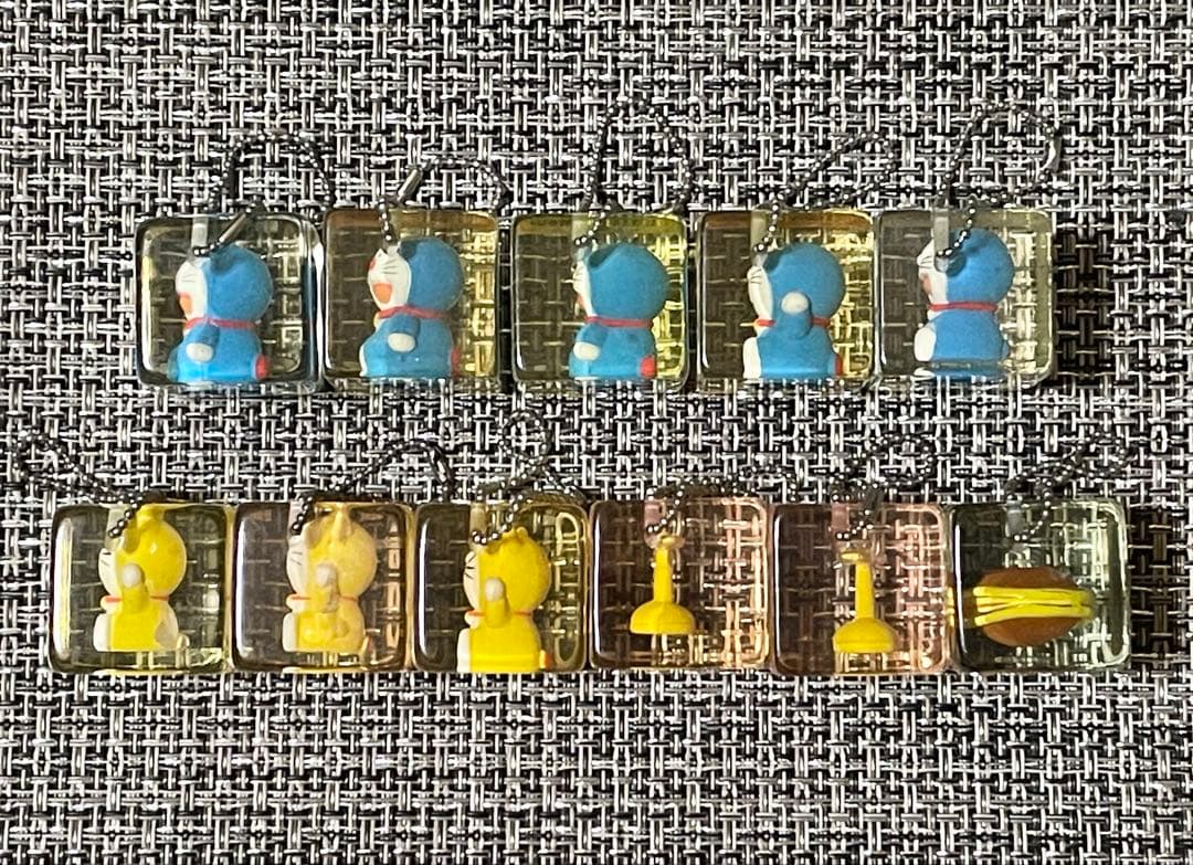 ドラえもん キーホルダー セット 2006年 フィギュア キューブ
